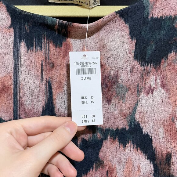 Abercrombie & Fitch Mesh Midi Skirt & Tank Set XL - Picture 6 of 13